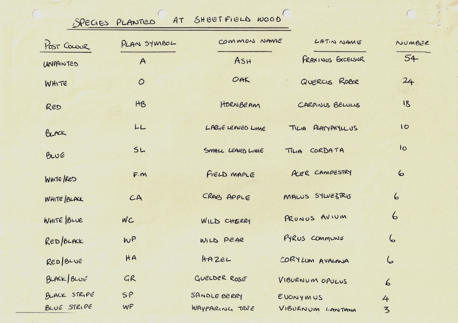 Sheet Field Document
