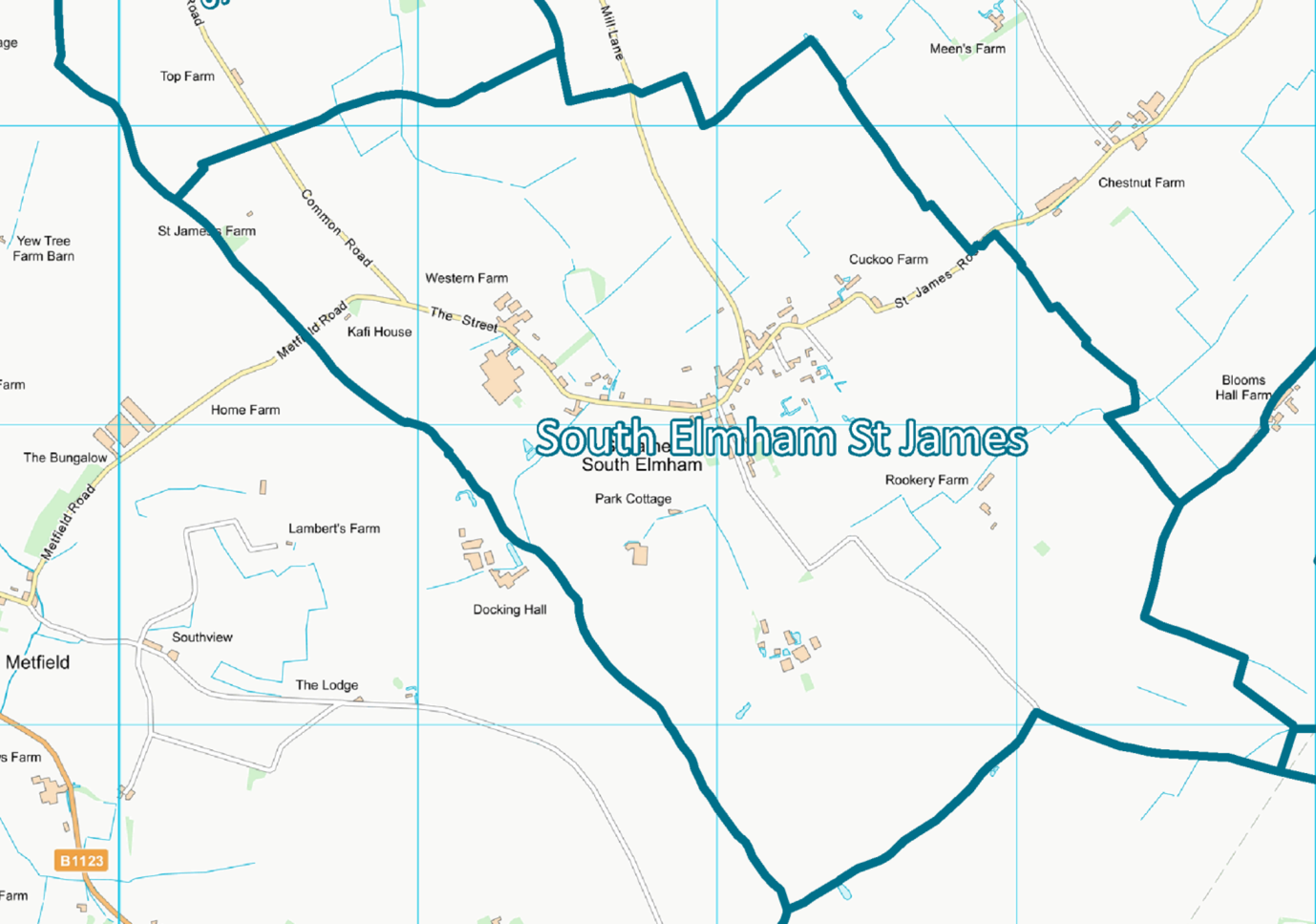 The Parish Map of St James South Elmham